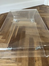 Acrylic/Perspex Coffee Table Retro Design