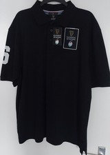 New Guinness six nations rugby mens XXL  black polo shirt New with tags 