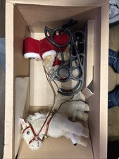 Steiff Christmas Sledge Set