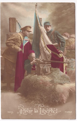 Wwi rppc patriotic postcard - wwi,