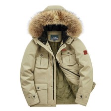 Men's Winter Fur Lined Jacket