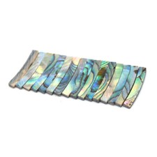 1x Guitar Rosette Abalone Shell Luthier Acoustic 4 5/16"x5/64"x3/64"(110x2x1.2mm