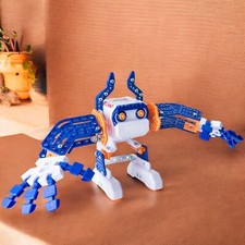 Robot Building Kit Meccano Maker System Micronoid Basher Blue Programmable Toy
