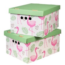 2pc Decorative Storage Boxes