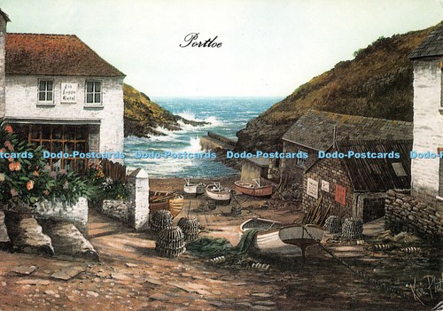 D096354 portloe pictures - d096354,