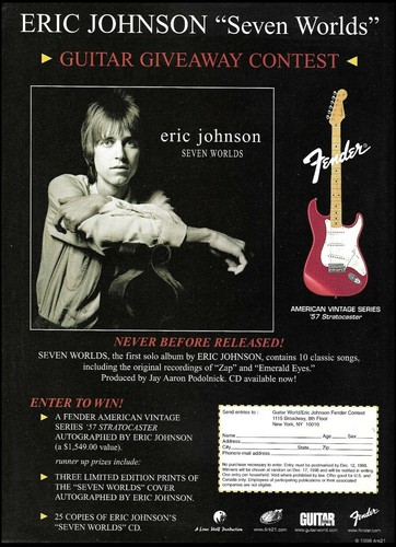 Eric johnson 1998 - seven, worlds