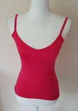 Women's Cerise Sleeveless Vest Size 8 Primark