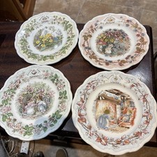 Brambly Hedge 4 Seasons Plates