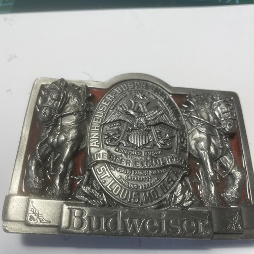 Old budweiser belt buckle - old, from