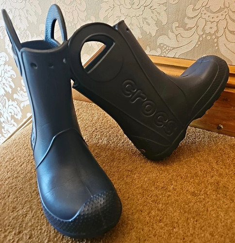 Crocs blue waterproof - waterproof, pull-on