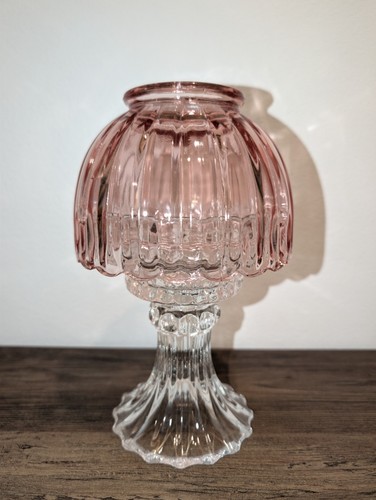 Vintage pink fairy lamp - vintage,