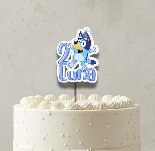 Bluey cake topper custom - cake, –