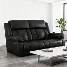 BLACK ELECTRIC RECLINER