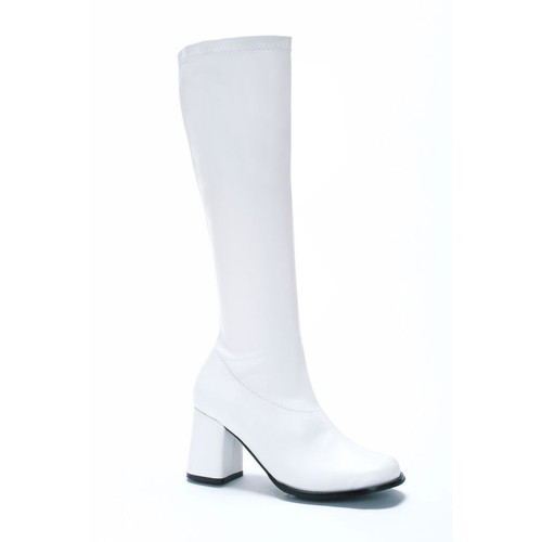 White stretch patent go - white,