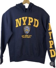 NYPD Hoodie Official Licensed New York Police Department Men’s Size L Navy Blue