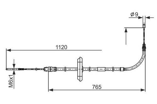 987 482 867 bosch cable - bosch,