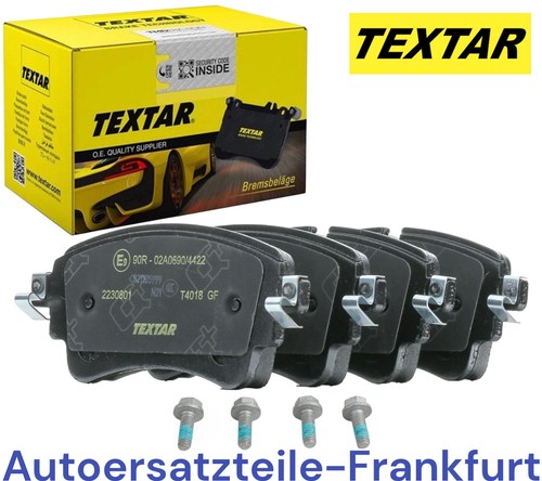 Textar rear brake - rear, audi