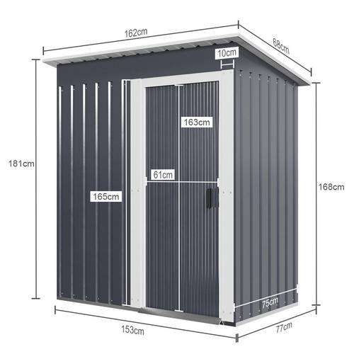 Metal garden shed - 6, 6