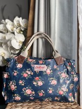 Cath Kidston Handbag Everyday Grab Bag Floral Print Oilcloth