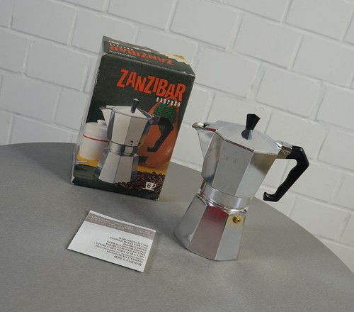 Zanzibar mocha coffee pot - mocha,