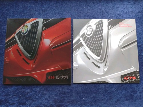 Alfa romeo 156 gta brochure - 156,