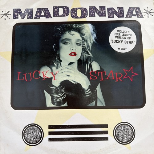 Madonna lucky star vinyl - star, 12"