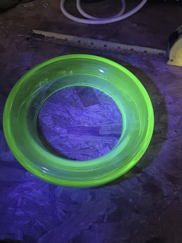 Antique art deco uranium - antique, green