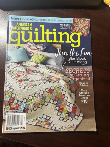 American patchwork quilting - &,