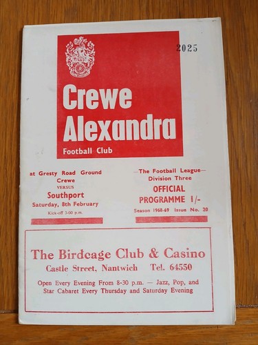 Crewe alexandra southport - v,