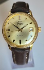 Systema Automatic watch (c70s), 25J ETA 2772. Date, seconds. SERVICED