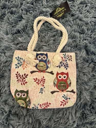 Owl floral design - owl, canvas