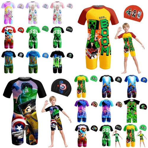 Kids characters swimming - kids,