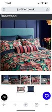Harlequin Melora Brazilian Super King Duvet & 2 Pillow Cases & 2 Sq Pillowcases