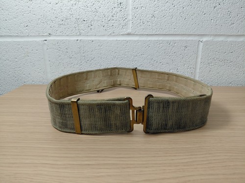 British army webbing belt - army,
