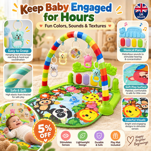 Gym play mat baby newborn - gym,