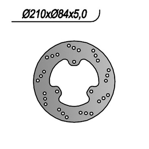 Rear brake disc - brake, 250