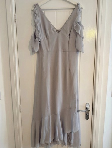 Little mistress grey neck - grey, v-neck