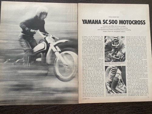 Vintage 1973 yamaha 500 - yamaha,