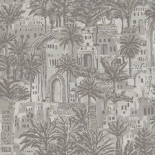 Grey Silver Textured Wallpaper