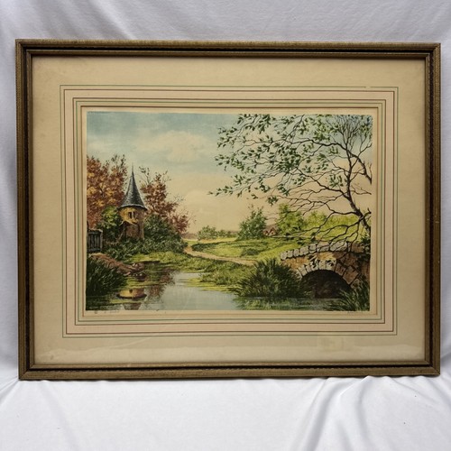 1930 print signed by - print,