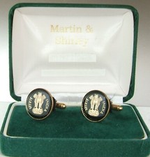 India ashoka cufflinks made - india,