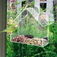 Glass Window Bird Feeder