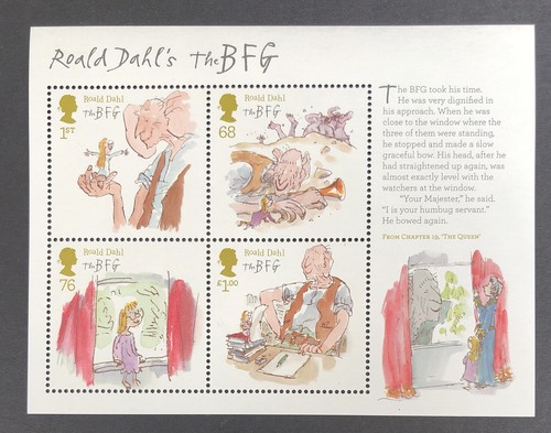 2012 mnh roald dahl - gb,