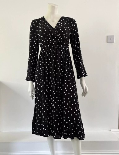 Debenhams black midi dress - black,