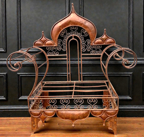 Vintage moorish wrought iron - vintage,