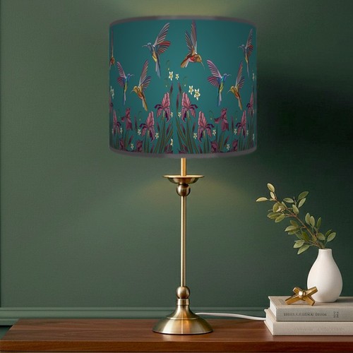 52cm antique brass - antique, lamp
