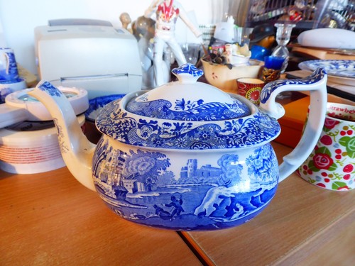 Spode blue italian - large, size