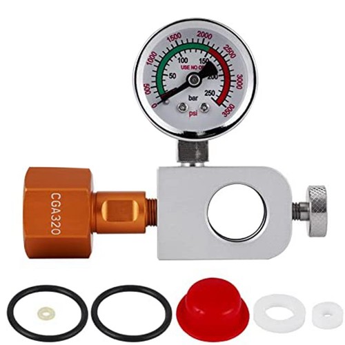 Co2 refilling adapter with - co2,