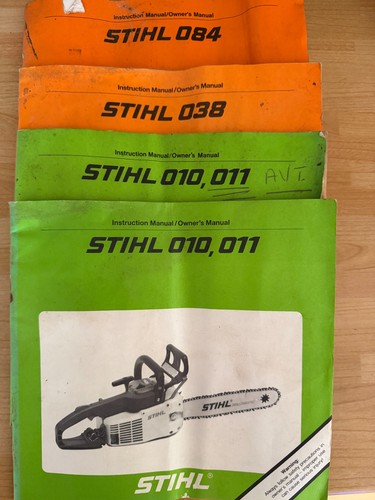 Stihl chainsaw owner - 4, x
