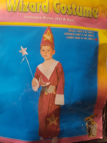 Kids wizard costume purple - kids,